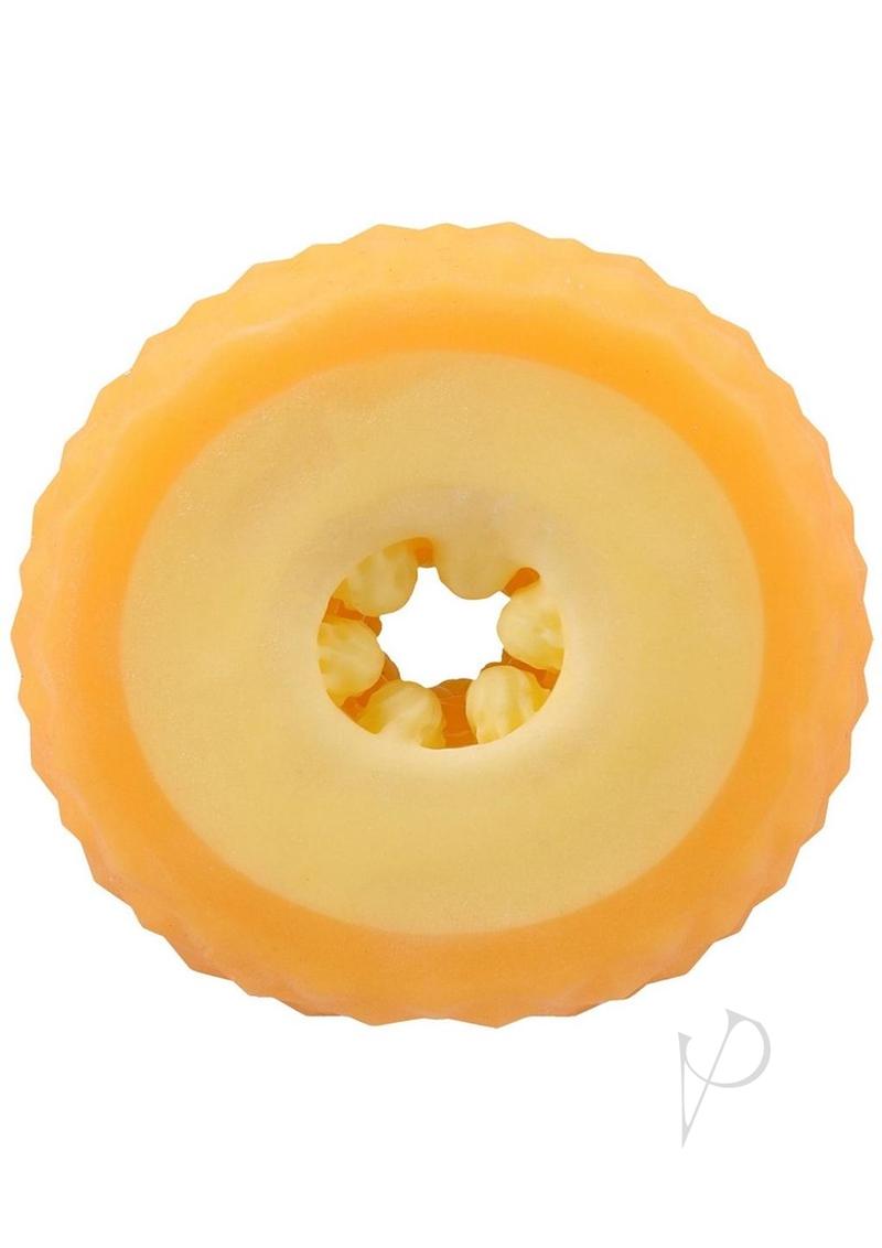 GoodHead Blowjob Set Pineapple open-ended stroker with textured interior for ultimate feel.