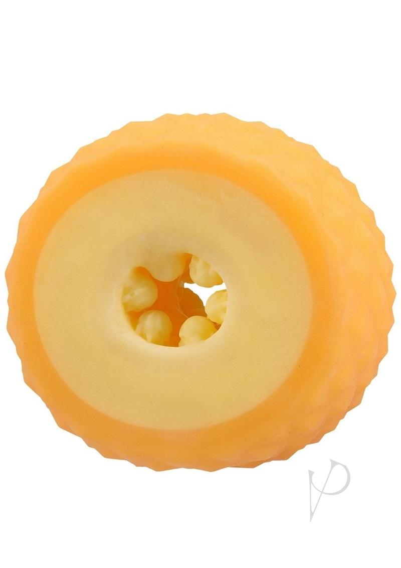 GoodHead Blowjob Set Pineapple open-ended stroker with textured interior for ultimate sensation.