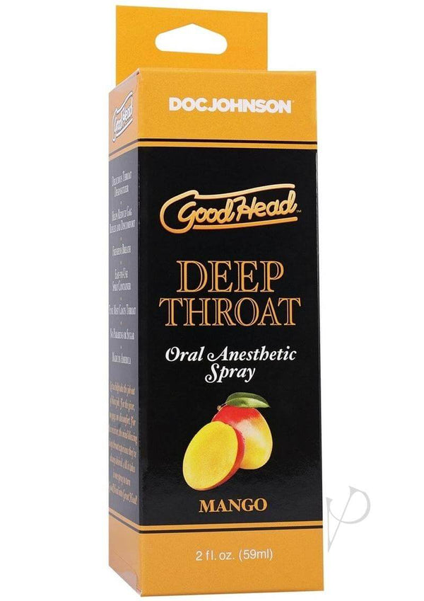 Goodhead Deep Throat Spray Mango-0