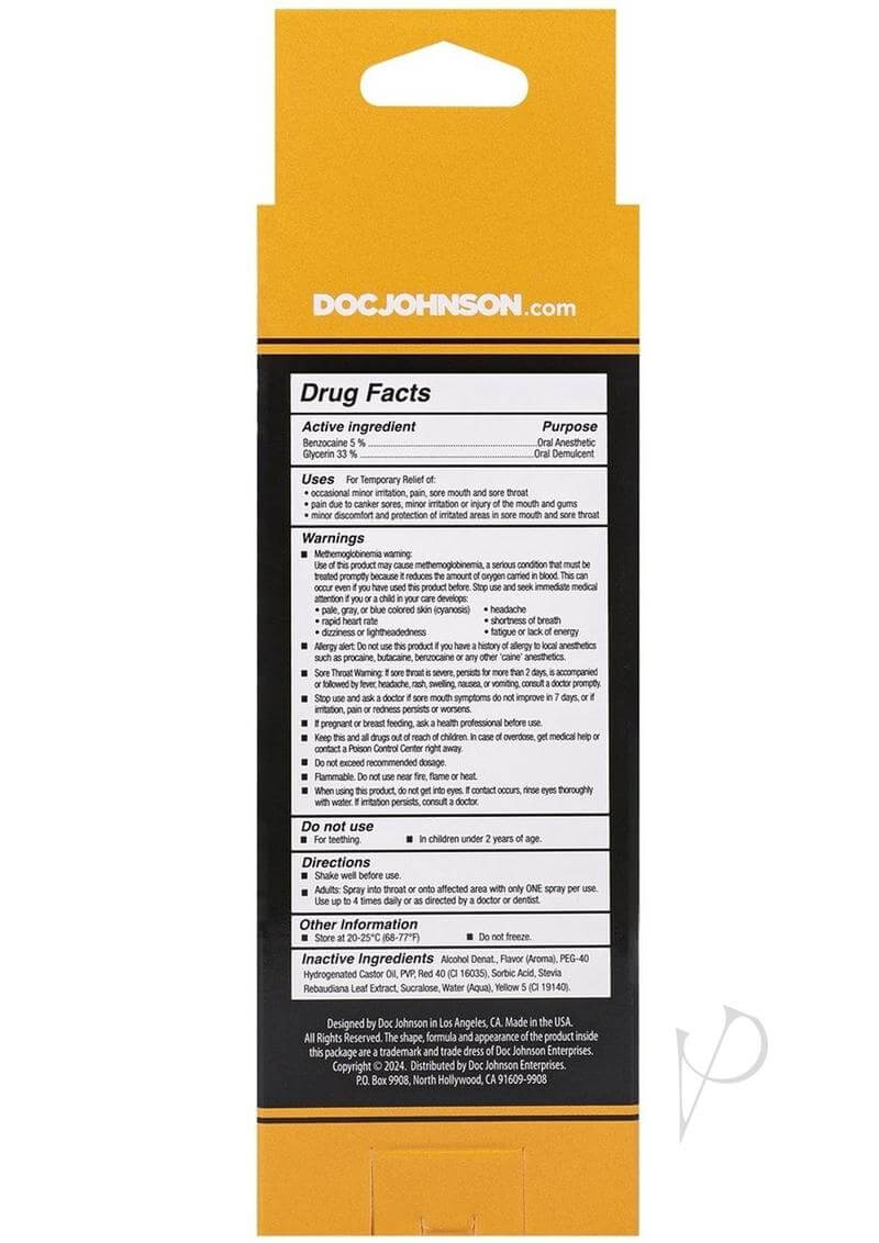 Goodhead Deep Throat Spray Mango-3