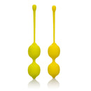 Calexotics Silicone Kegel Training Set Lemon - Image 2