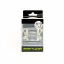 Sport Fucker Muscle Ball Stretcher TPE Clear packaging showing a transparent design and sturdy build.