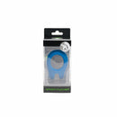 Sport Fucker Cockpit Silicone Cock Ring Blue packaging showcasing the ergonomic design and tapered profile.