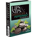 Lips and Nips Pleasure Kit Chocolate Peppermint packaging with chocolate mint treats for intimate moments.