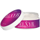 Sensuva Foot Sugar Scrub Sweet Secrets 8 Oz in a open jar, showcasing its creamy texture and vibrant packaging.