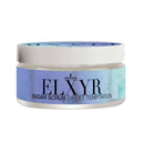 Sensuva Sugar Scrub Sweet Temptations 8 Oz jar featuring floral design for pampering foot treatment.