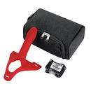 Perfect Fit Zoro 5.5 Inch Strap-On With Case Red, includes red strap-on and storage case.