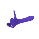 Perfect Fit Zoro 7.0 Hollow Strap-On Purple showcasing its comfortable one-piece molded design.