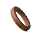 Perfect Fit Classic 1.75 Inch Silicone Penis Ring Skintone 2 in brown, designed for comfort and enhanced sensation.