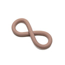 Perfect Fit 9 Inch Silicone Hefty Wrap Ring Skintone in a smooth skintone color, shown in a flexible shape.