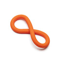Perfect Fit 9 Inch Silicone Hefty Wrap Ring Orange, a versatile silicone accessory shaped for comfort and flexibility.