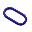 Perfect Fit 9 Inch Silicone Hefty Wrap Cock Ring Purple displayed on a white background.