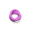 Perfect Fit 9 Inch Silicone Hefty Wrap Ring Pink in soft silicone for comfort and support, showcasing its flexible design.