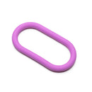 Perfect Fit 9 Inch Silicone Hefty Wrap Ring Pink in flexible silicone, designed for comfort and snug fit.