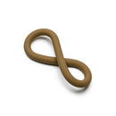 Perfect Fit 9 Inch Silicone Hefty Wrap Ring Gold in flexible silicone for customizable fit and secure wrapping.