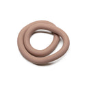 Perfect Fit 12 Inch Silicone Hefty Wrap Ring Skintone flexibly coiled for customizable comfort and versatility.