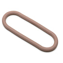 Perfect Fit 12 Inch Silicone Hefty Wrap Ring Skintone shown in brown silicone, designed for customizable comfort and fit.