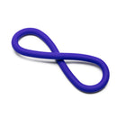 Perfect Fit 12 Inch Silicone Hefty Wrap Ring Purple laid flat showcasing its versatile design.