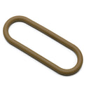 Perfect Fit 12 Inch Silicone Hefty Wrap Ring Gold in a flexible brown silicone design.