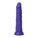 Femmefunn Thruster Shaft Thrusting Dildo Dark Purple featuring realistic thrusting motion and lifelike feel.