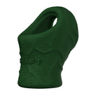 Shaft Model P Cock and Ball Stretcher Green in liquid silicone for supportive comfort during play.