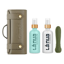 La Nua Gift Bag Bullet Vibrator Lubricant Cleaner Set with a compact vibrator and essential products.