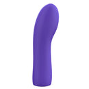 Luv Inc CB42 Curved Luv Bullet Vibrator Purple displayed in a sleek design, perfect for targeted stimulation.