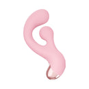 Luv Inc Ro33 Rotating Orb Rabbit Vibrator Light Pink showcasing its dual stimulation design and soft finish.