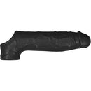 Shaft Vibrating Model F Penis Sheath Size 2 Black designed for enhanced pleasure and remote-controlled vibration.