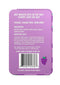 Flintts Mouth Watering Mints Luxury Grape packaging showing ingredients and nutrition facts.
