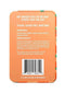 Flintts Mints Mouth Watering Mints Sour Tangerine packaging with ingredients and nutrition facts.