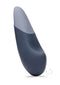 Womanizer Vibe Dark Blue clitoral vibrator with UltraWave technology, ergonomic design for enhanced pleasure and noiseless operation.