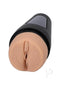Main Squeeze Jewelz Blu ULTRASKYN stroker with realistic texture and hard outer case, designed for pleasure.