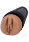 Main Squeeze Kenna James ULTRASKYN stroker with realistic textured opening in hard case. Ideal for lifelike experience.