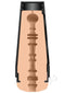 Cross-section of Main Squeeze Kenzie Anne ULTRASKYN stroker showcasing textured interior design.