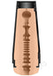 Cutaway view of ULTRASKYN stroker with textured interior design for enhanced stimulation and realism.