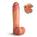 LoveBotz Cock Lock Realistic Dildo with Balls 12 inches, showcasing lifelike details and durable design.
