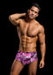 ENVY CAMO TRUNKS W/ DOG TAG PINK M/L-1