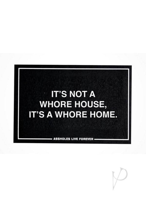 Alf Whore Home Doormat Blk Bulk-0