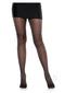Spandex Sheer Lurex Tights Blk/slv Os-3