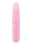 Bodywand Cuties Lipstick Rechargeable Silicone Bullet Pink in sleek design, perfect for discreet pleasure on the go.