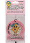 Goodhead air freshener in pink lemonade scent, featuring a cartoon lemon character on packaging.