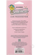 Goodhead Air Freshener back packaging featuring Pink Lemonade scent, ideal for any space with a hanging string.