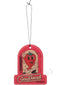 Goodhead Air Freshener in Strawberry scent, featuring a cartoon strawberry design, perfect for freshening up any space.