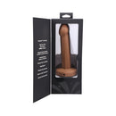 Tantus Pop Squirting Dildo Honey packaging with a realistic silicone toy in warm honey tone.