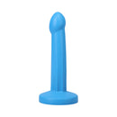 Tantus Pop Squirting Dildo Lagoon in vibrant blue silicone design, perfect for solo or partnered play.