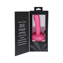 Tantus Pop Slim Squirting Dildo Watermelon packaging with features including hypoallergenic and body-safe materials.