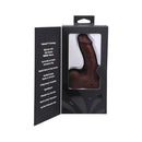 Tantus Pop N' Play Squirting Packer Espresso packaging showcasing its versatile features and silicone material.