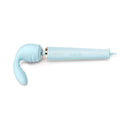 Le Wand Flexi Posable Silicone Attachment shown in soothing blue color with a flexible design.