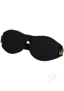 Fort Troff Black Ops Blink blindfold in black with foam padding for comfort and adjustable flex-fit strap.